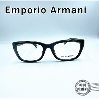 Emporio Armani/EA3058F 5017/鏡腳經典LOGO標誌鏡框/鏡架/明美鐘錶眼鏡