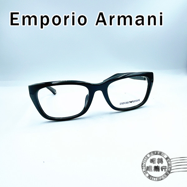 【明美鐘錶眼鏡】Emporio Armani/EA3058F 5017/鏡腳經典LOGO標誌鏡框/鏡架