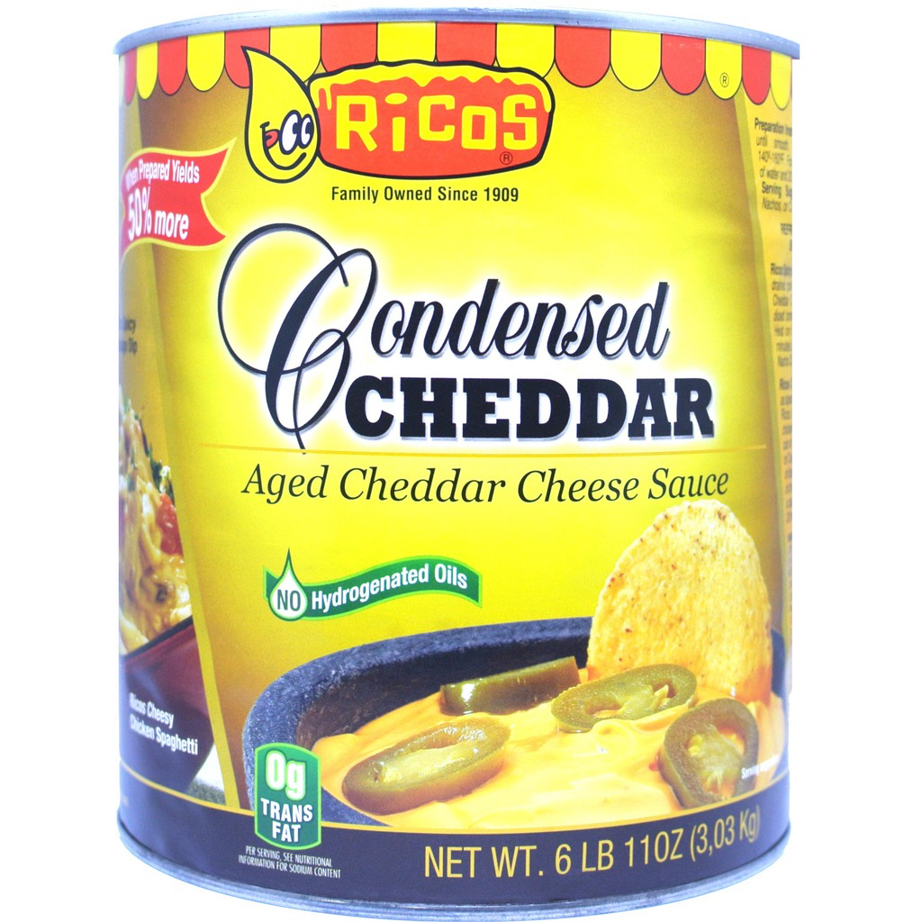 快速出貨｜Ricos濃縮切達起司醬 3.03kg🧀️起司醬｜Aged Cheddar Cheese Sauce