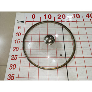 【銓芳家具】台灣製造 強化玻璃蓋 32CM 透氣孔 不鏽鋼邊框 鍋蓋 平底鍋蓋 炒菜鍋蓋 玻璃蓋 1120422