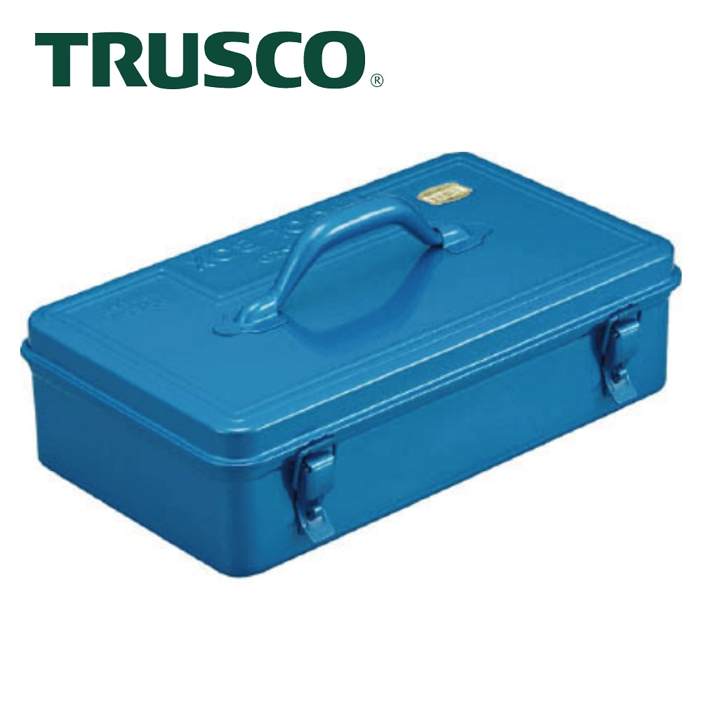 【Trusco】後備型工具箱（上提把）-鐵藍 TB-362