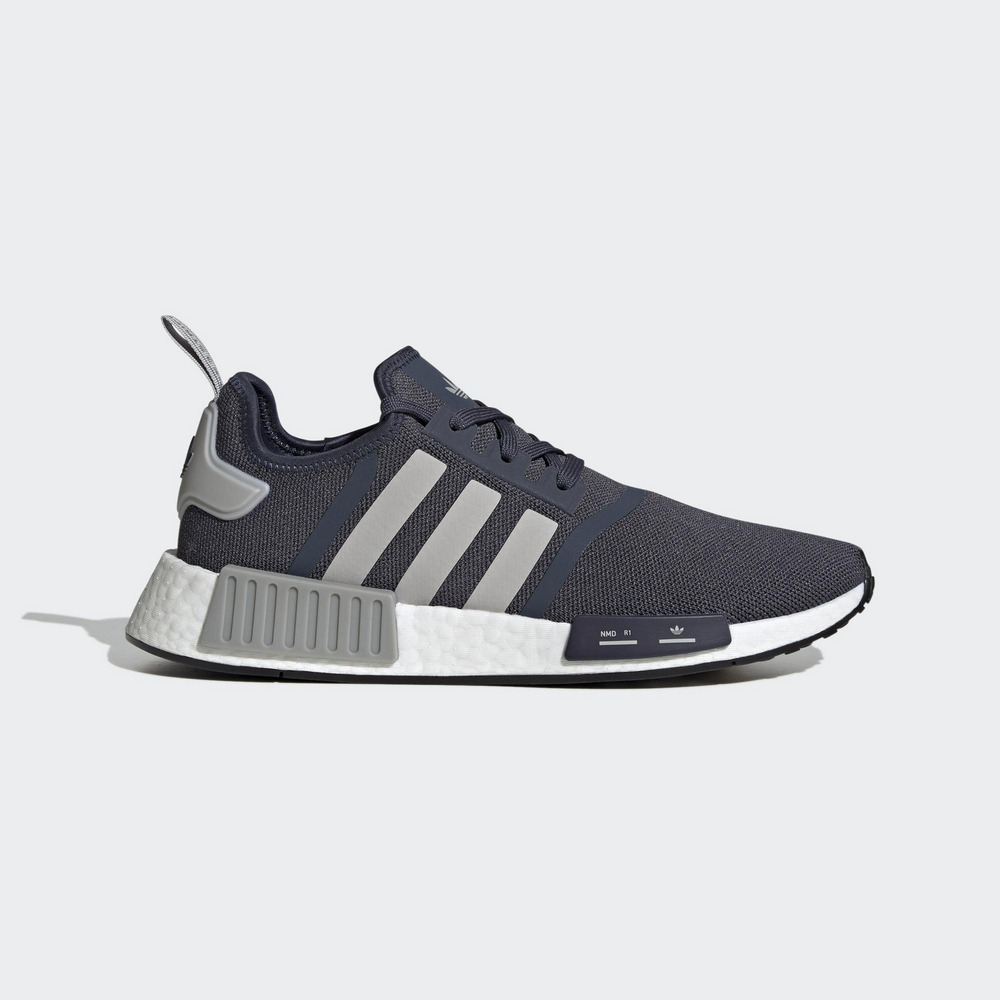 ADIDAS 休閒鞋 運動鞋 NMD_R1 男 HQ4462 黑灰色