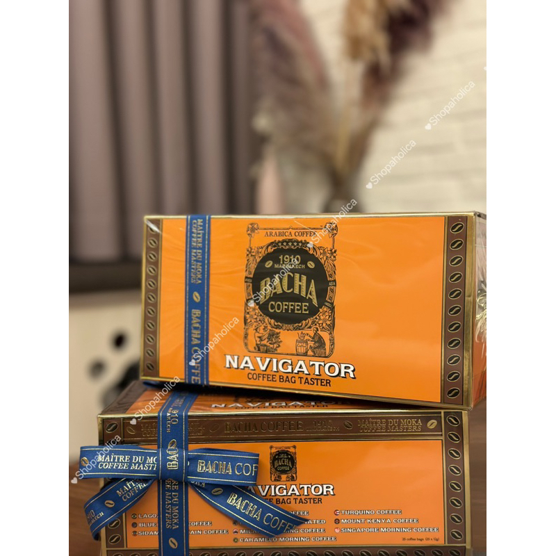 現貨 新加坡網紅咖啡 Bacha Coffee Navigator濾掛式咖啡禮盒🎁 25入濾掛式咖啡包