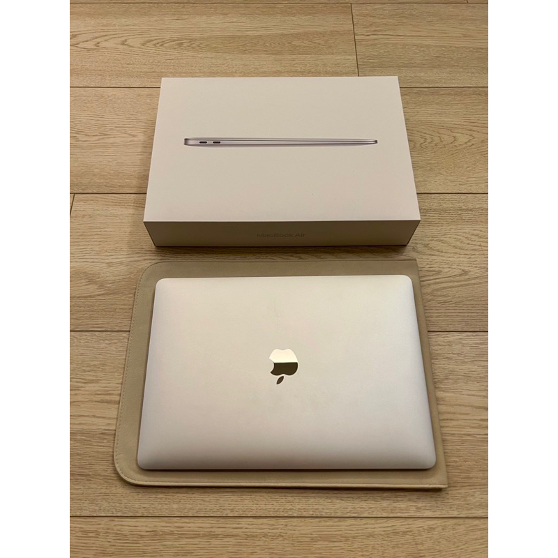 二手近全新 Apple MacBook Air M1 13.3吋 銀(女用機)