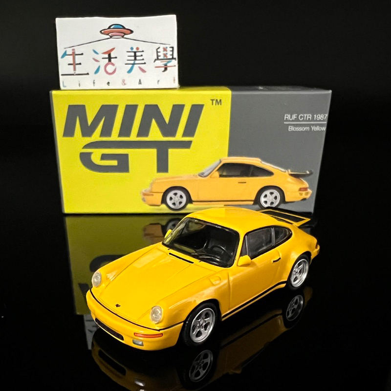 【生活美學】👏現貨秒出 1/64 Mini GT Porsche RUF CTR 1987 #419 黃 保時捷 經典款
