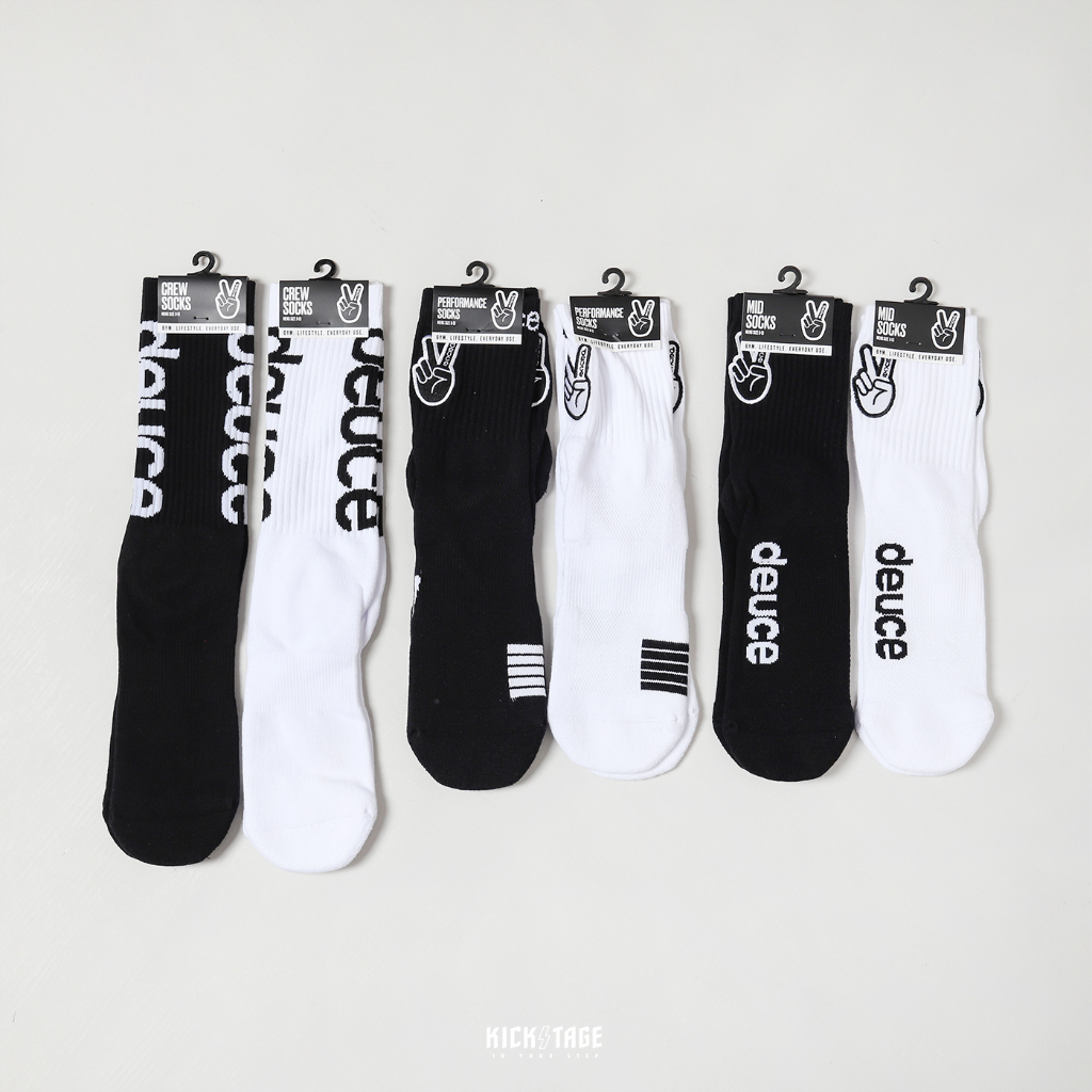 Deuce Brand Performance Mid Crew 三款 刺繡LOGO 長襪 / 中筒襪 / 籃球襪