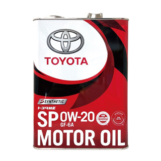 TOYOTA豐田 0W20 日本原裝合成機油(SP級 GF-6A)4L(公司貨)【真便宜】