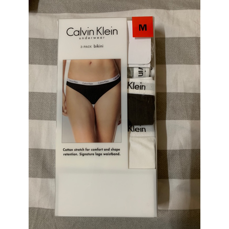 Calvin Klein CK M女bikini棉質內褲 全新好市多轉售