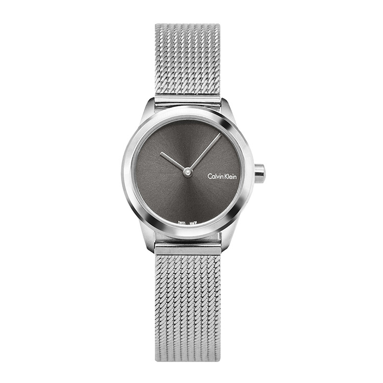 Calvin Klein美國原廠平輸 | CK Minimal極簡系列女錶-黑面 不鏽鋼米蘭腕錶K3M231Y3