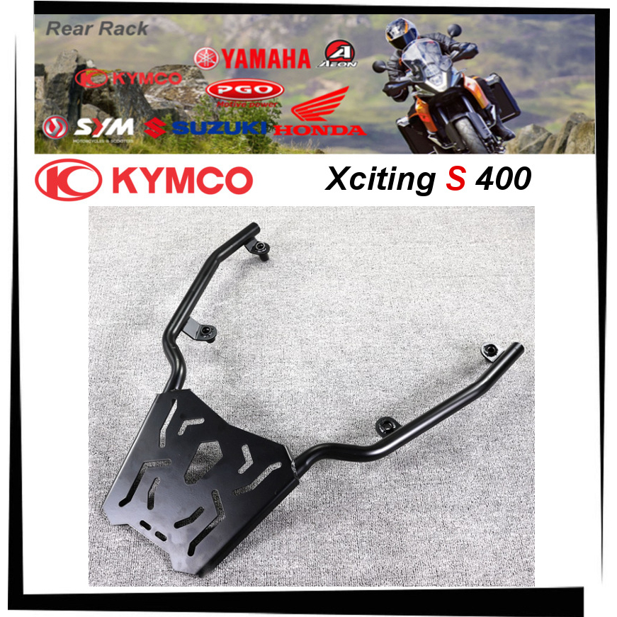 【TL機車雜貨店】KYMCO XCITING S 400 刺激S 400 後架 後鐵架 後箱架 後行李箱架 漢堡架 外送