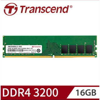 終身保固 臺灣製【Transcend 創見】 16GB JetRam DDR4 3200 桌上型記憶體