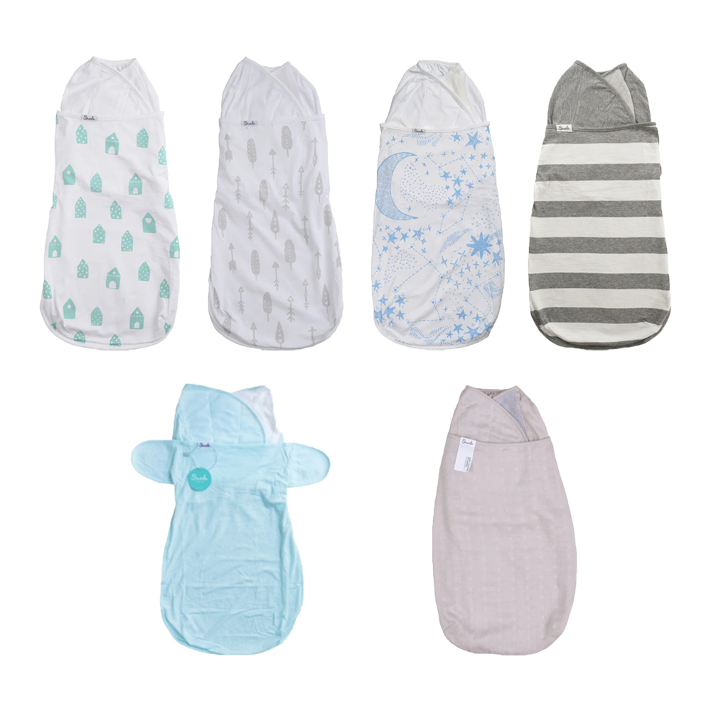 【Swado】美國全階段靜音好眠包巾-有機棉/紗布竹纖 (多款可選)