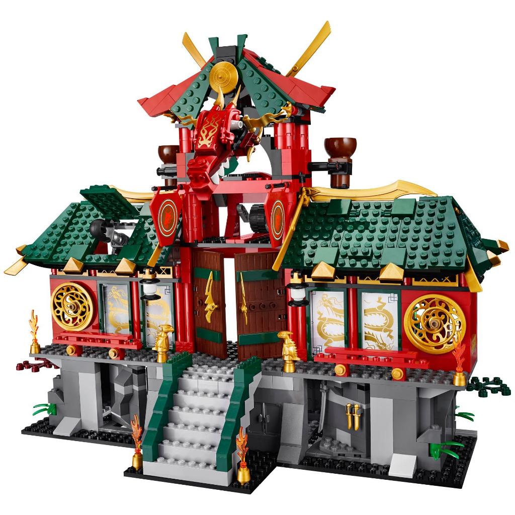 中古品 LEGO 2014年 70728 單售 忍者王國之戰 場景 NINJAGO 忍者 街景 樂高
