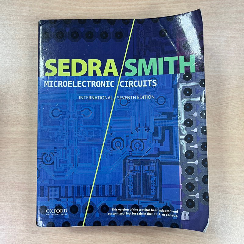 SEDRA SMITH 電子學(原文)｜二手用書