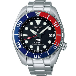 神梭鐘錶SEIKO精工PROSPEX PADI專業200米潛水機械腕錶-45mm(6R35-00R0R/SPB181J