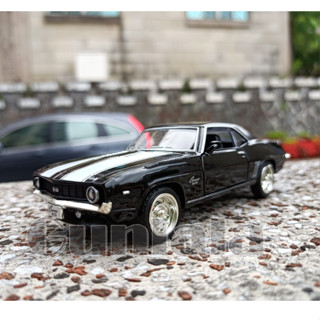 雪佛蘭 Chevrolet CAMARO SS 1969經典款 大黃蜂 1/36 金屬模型車 通用汽車 肌肉車