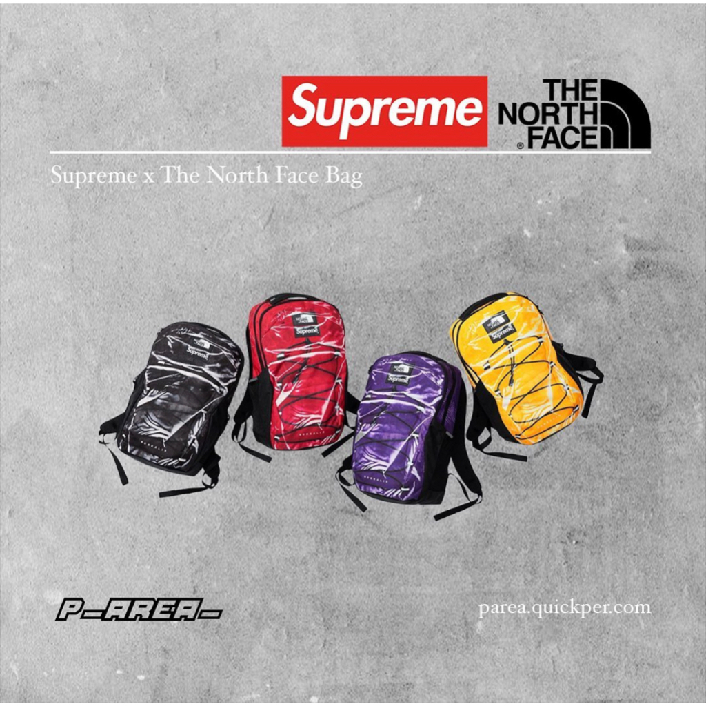 𝙋_𝘼𝙍𝙀𝘼_｜Supreme x The North Face 聯名後背包