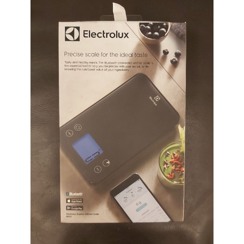 【Electrolux 伊萊克斯】伊萊克斯 廚房藍牙料理電子秤(BKS2)