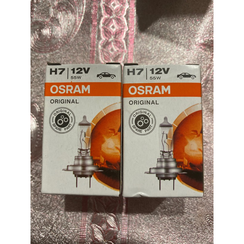 (6)OSRAM 一般標準型 鹵素燈泡 H7   12V單顆  現貨