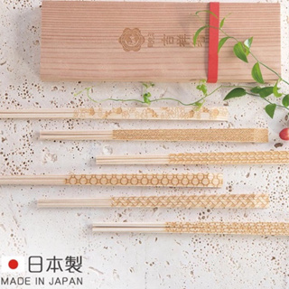 日本月兔印 日製吉野杉木作六人筷組