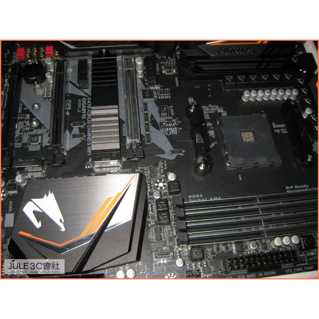 JULE 3C會社-技嘉 X470 AORUS GAMING 5 WIFI RYZEN全系列/電競/庫存/AM4 主機板