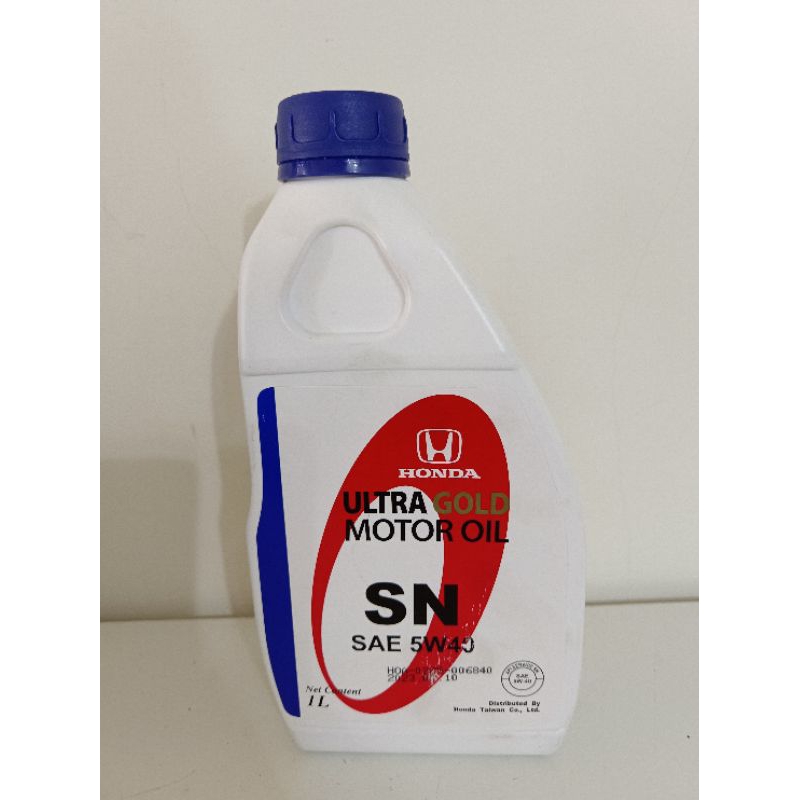 日本原廠引擎潤滑油 HONDA SN 5W40 全合成機油 1L秒發貨