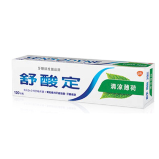 新品 舒酸定長效抗敏牙膏 清涼薄荷 120克