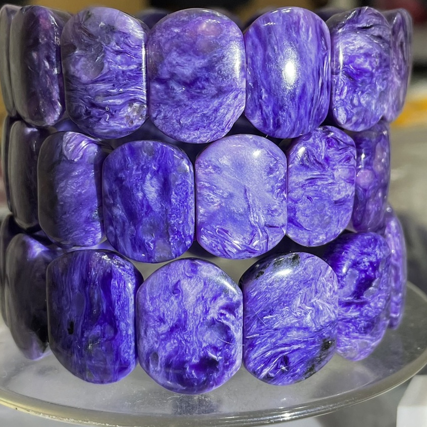 天然特級紫龍晶手排/紫龍晶