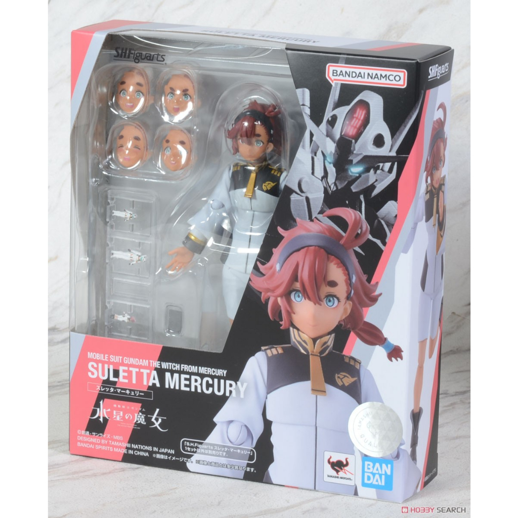全新現貨 S.H.Figuarts SHF 水星魔女 蘇萊塔 墨丘利 風靈鋼彈 超商付款免訂金