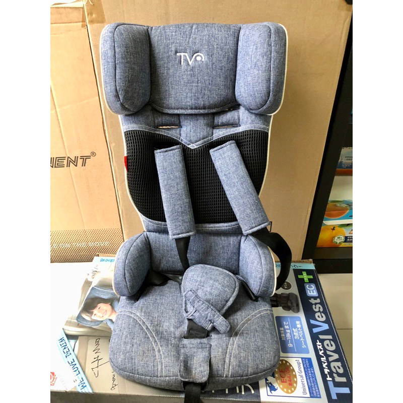 日本 Travel vest ec 攜帶型兒童汽車安全座椅