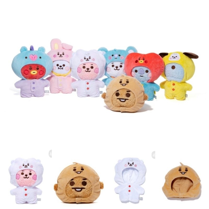 〔日本特賣：現貨〕BT21 RJ SHOOKY TATTON 連身衣 娃娃衣 （不含 S 娃）