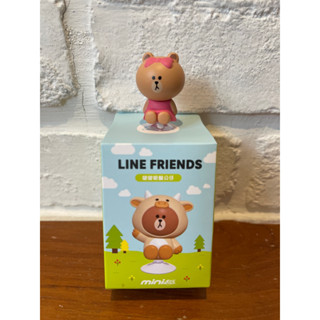 《全新現貨》Line friends熊大好友啵啵吸盤公仔（熊美ㄧ隻）