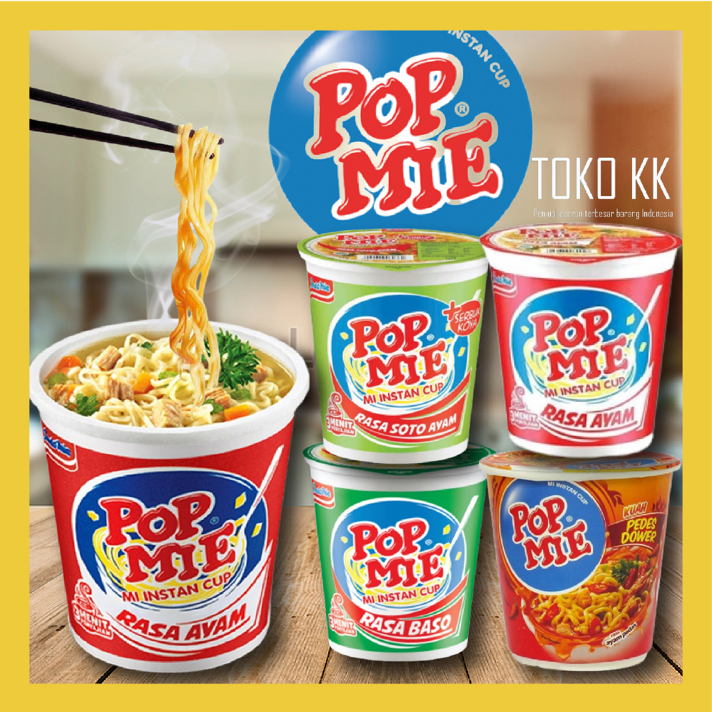 印尼 POP MIE CUP ANEKA RASA 風味杯麵 POPMIE KFD05