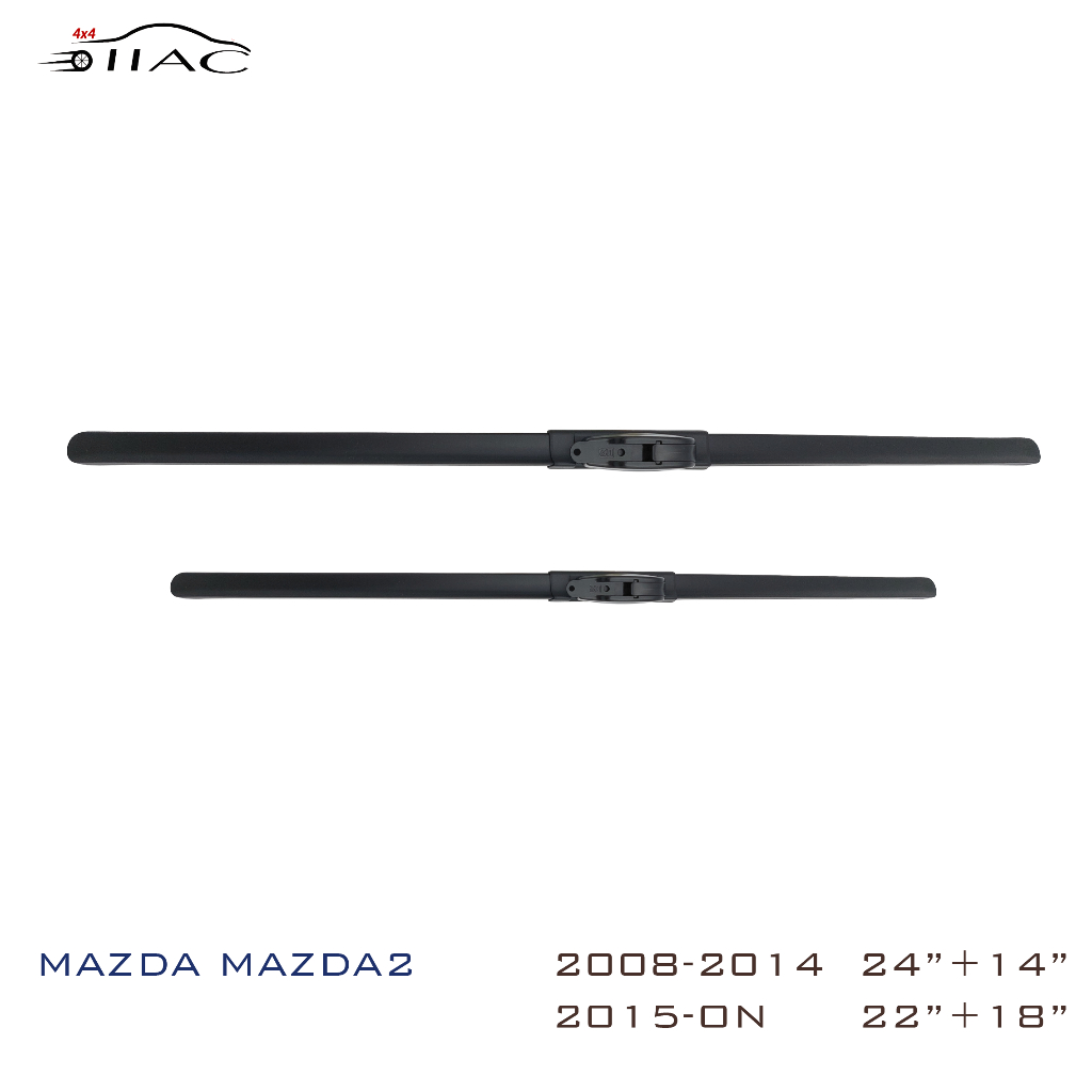【IIAC車業】 Mazda Mazda2 軟骨雨刷 台灣現貨