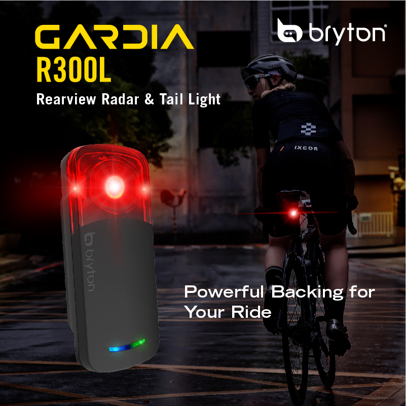 Bryton Gardia【R300L】雷達 尾燈 雷達尾燈 智慧雷達尾燈 後方來車警示燈 自行車【2128641】