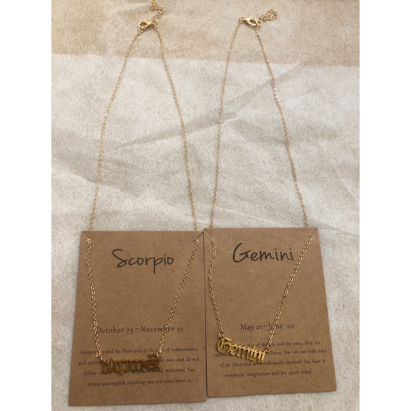 Kalung Liontin Virgo 12 Konstelasi Antik Kalung Choker