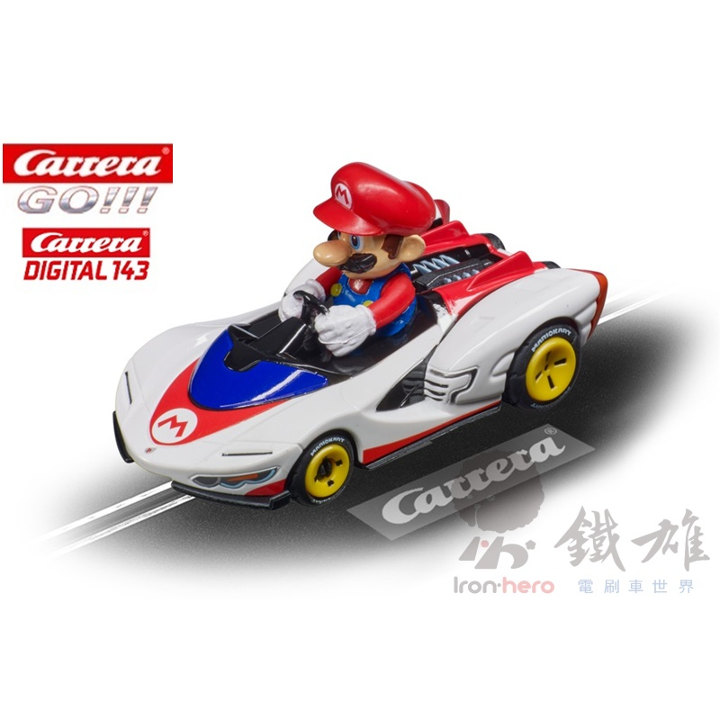 Carrera GO!!! 20064182 Nintendo Mario Kart - Mario 電刷車