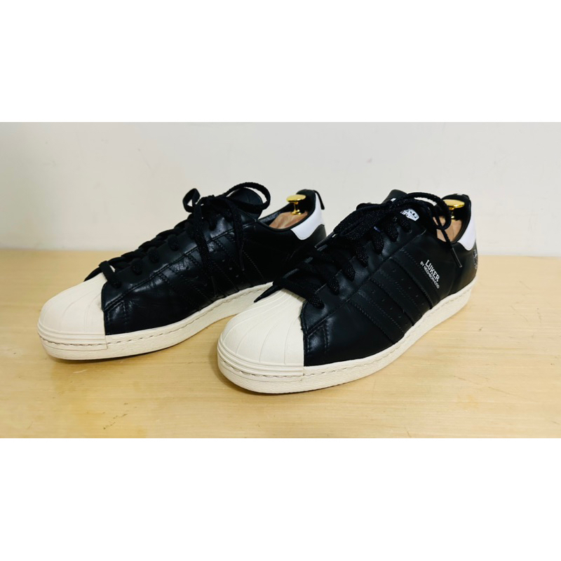 【ROOM 3703】 Adidas superstar US10.5  Neighborhood Luker 二手極新