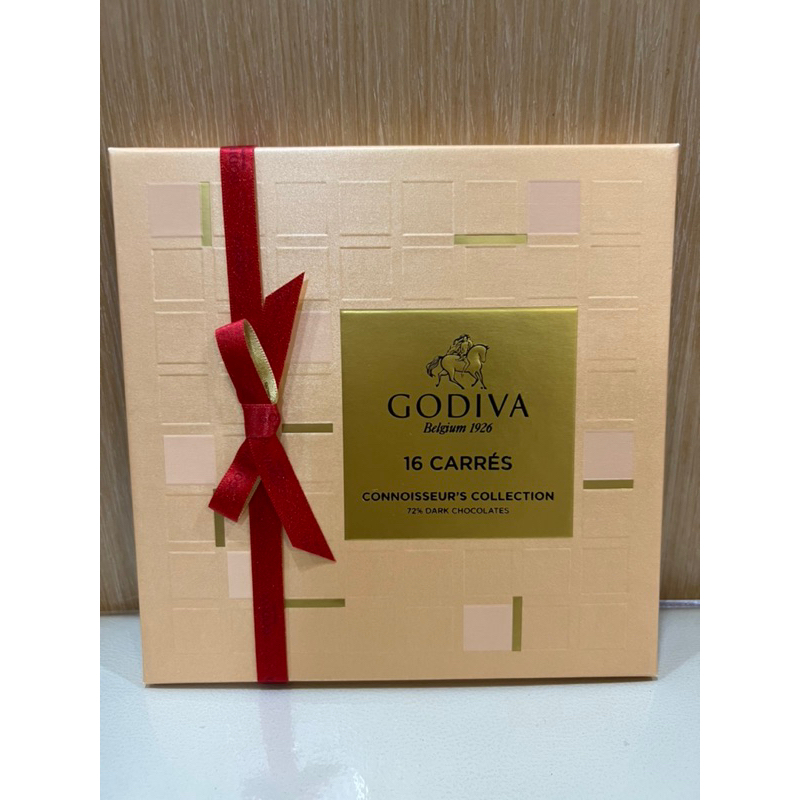 (全新）GODIVA片裝黑巧克力禮盒16片裝
