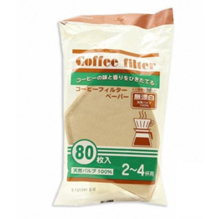 【推薦妮】快速出貨 日本KYOWA 無漂白咖啡濾紙80枚 咖啡 手沖 咖啡濾紙 maruki