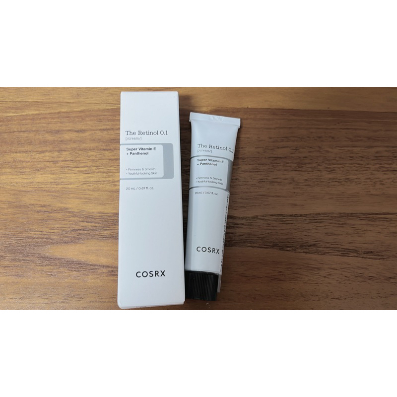 [ 韓國 COSRX ] THE RX - RETINOL 0.5 純A醇精華油, 0.1 純A醇霜 20g / 視黃醇