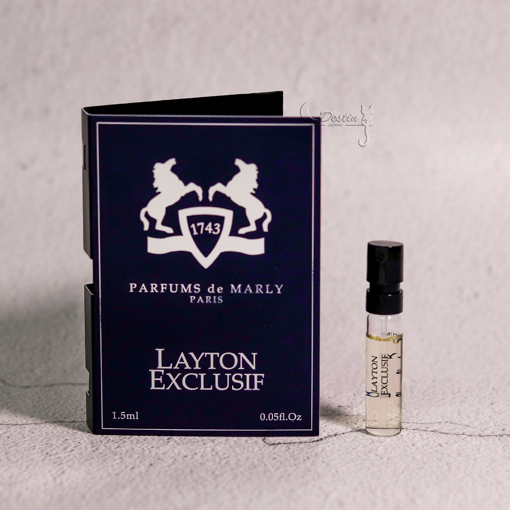 Parfums de Marly 林頓 私藏版 Layton Exclusif 中性淡香精 1.2mL全新 試管香水