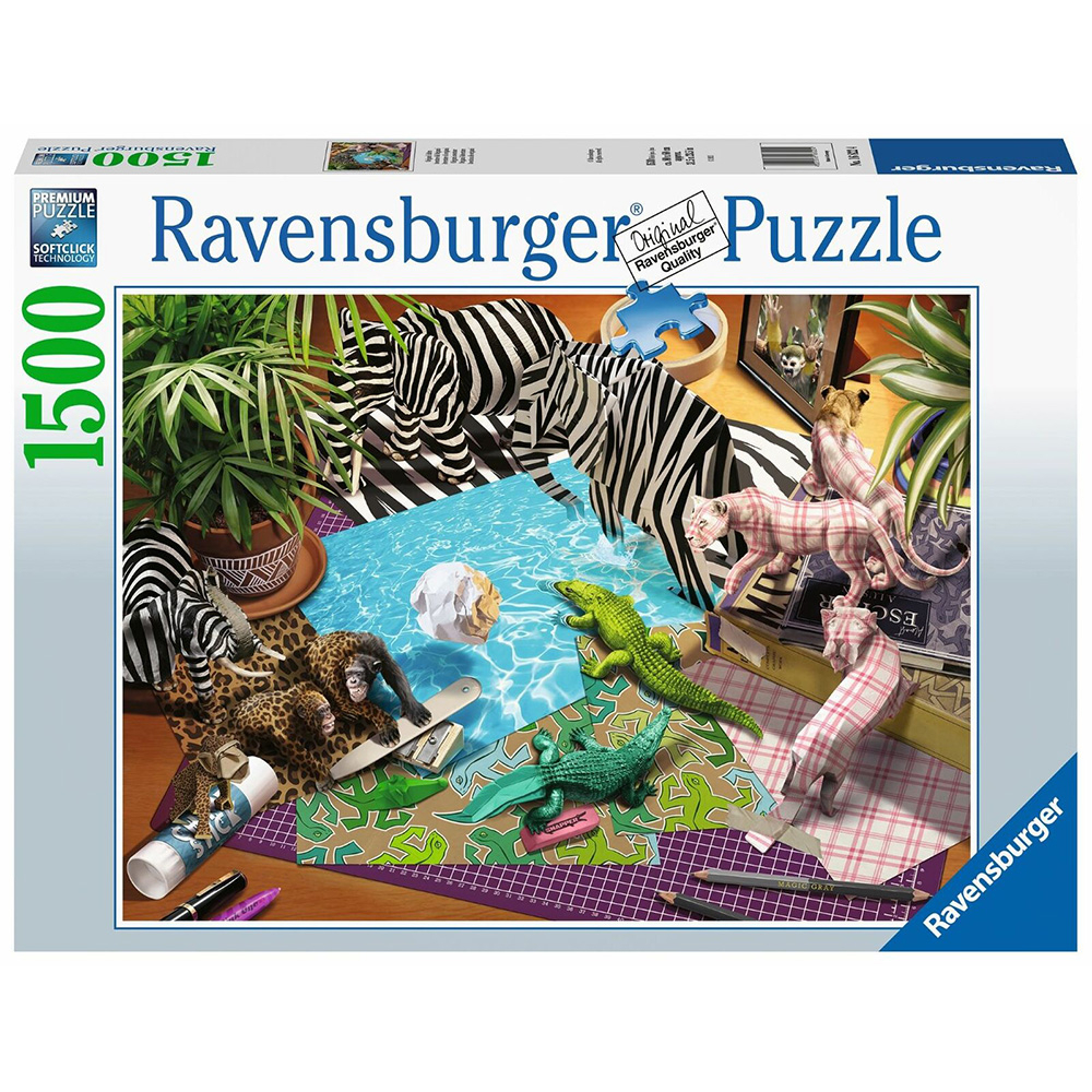 德國Ravensburger 維寶拼圖 摺紙大冒險(1500P) RV16822