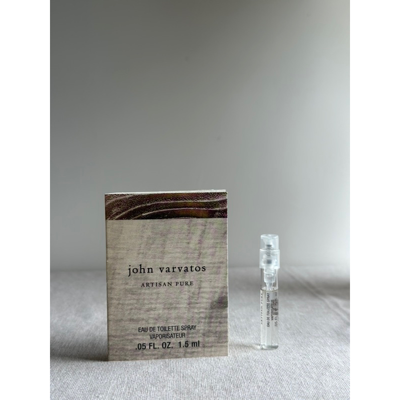 John Varvatos Artisan Pure 工匠純潔男性淡香水 1.5ml 試香 小香 針管香