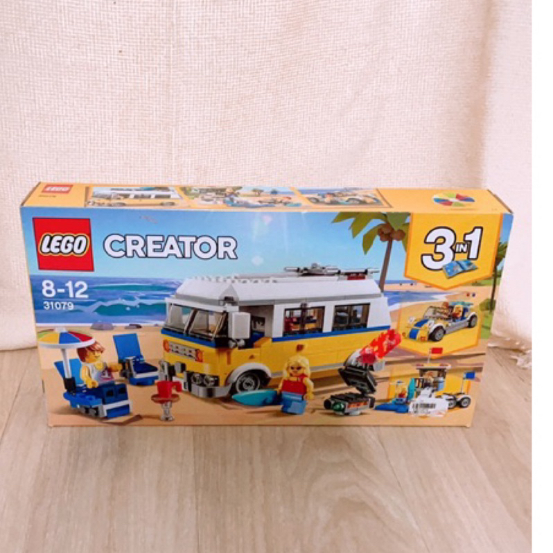 絕版品LEGO 樂高｜現貨｜31079陽光衝浪手 廂型車3in1全新未拆