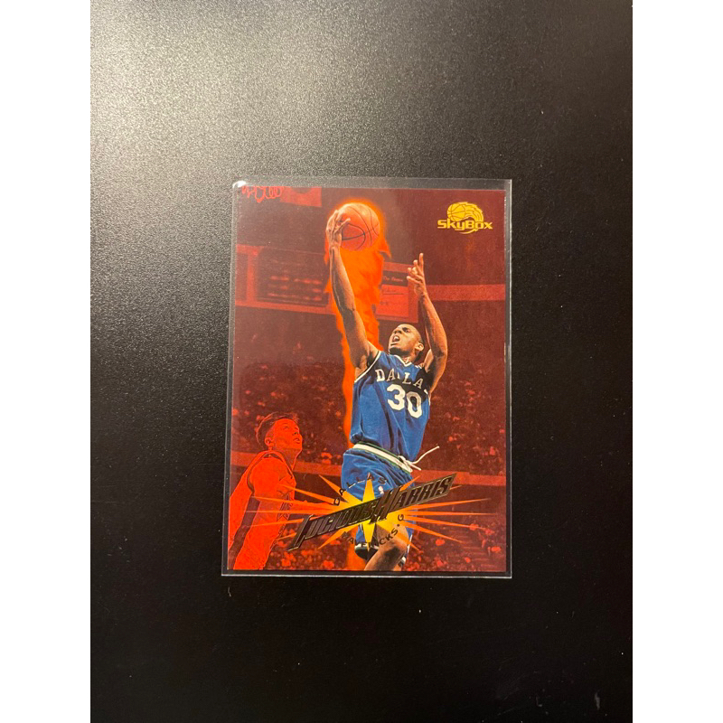 NBA球員卡1996 lucious Harris skybox火球卡（非RC)