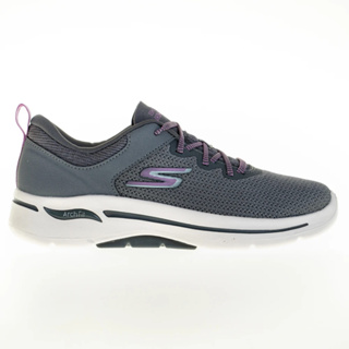 SKECHERS 女 健走鞋 支撐 運動 緩衝 Go Walk Arch Fit 124872CHAR 漫步在雲端