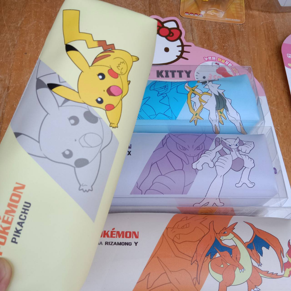 【YJ小舖】韓國代購 KR 寶可夢 皮卡丘 鉛筆盒  款式隨機