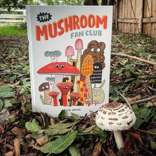 訂購🍀精裝可愛的自然科普書🍀The Mushroom Fan Club🍀 Elise Gravel🍀推薦給蘑菇愛好者
