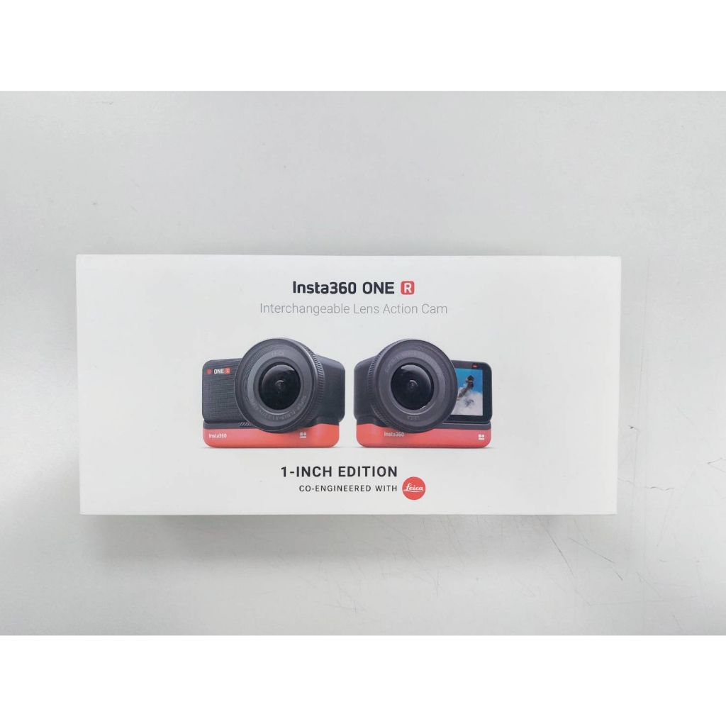 (二手9.9成新)Insta360 ONE R 可換鏡頭運動相機 一英吋感光元件套裝(徠卡鏡頭)